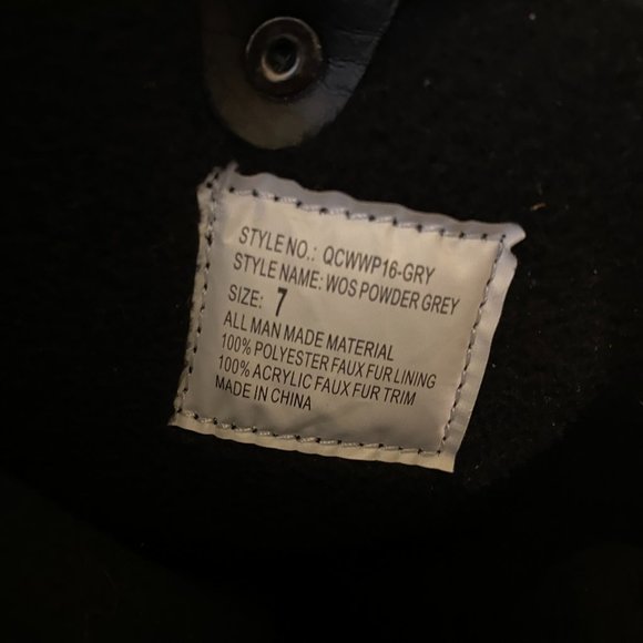 DSG WARM INSULATED WATERPROOF WINTER BOOTS WOMEN'S SIZE 7 - Picture 3 of 7